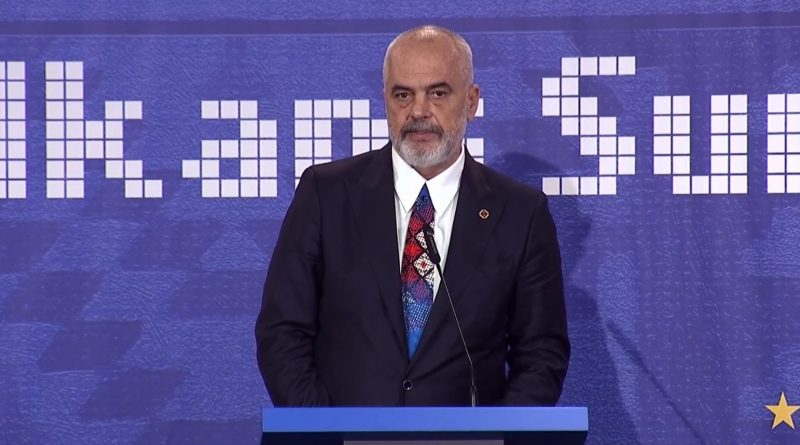 Rama: Samiti në Shqipëri është shenjë e rolit stabilizues të cilin e kemi në rajon, BE është këtu për ne
