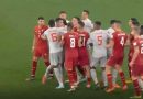 Granit Xhakës nuk i trembet syri nga futbollistët e Serbisë – pas bankës rezervë, kapet edhe me lojtarët në fushë