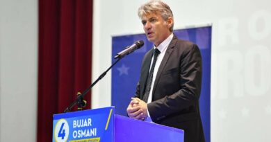 Fronti Europian në Strugë/ Sela: Në kohë sfidash duhet të sillemi me përgjegjësi, fronti jonë shembull për gjithë shqiptarët
