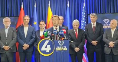 Osmani: Mickoski mund ta ftojë VLEN-in për kafe, por në Qeveri mund ta marrë vetëm si pjesë e koalicionit “Maqedonia përsëri e jotja”