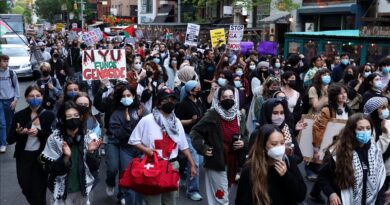 Studentë dhe aktivistë në New York organizojnë protestë në mbështetje të Palestinës