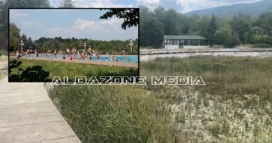 Liqeni Treska në harresë! Dikur ishte vendi më atraktiv në Shkup, tani është mbuluar nga bari