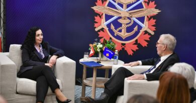 Osmani: Kosova dhe Kanadaja do ta fillojnë programin e bashkëpunimit në trajnim ushtarak