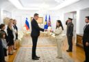 Presidentja Osmani pranoi letrat kredenciale nga ambasadori i ri i Sllovenisë në Kosovë, Borut Blaj