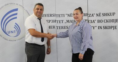 UNT dhe SH.M.Q.SH “ARSENI JOVKOV” në Shkup nënshkruajnë memorandum bashkëpunimi
