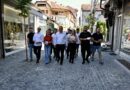 Bajram Rexhepi së bashku me rinistët e AKI vizituan Rrugën e Butiqeve në Tetovë