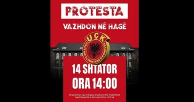 PDK-ja thërret protestë më 14 shtator në Hagë: Të ngremë zërin për çlirimtarët tanë