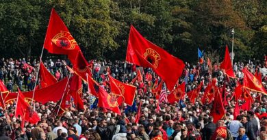 Protestë pranë Gjykatës Speciale në Hagë