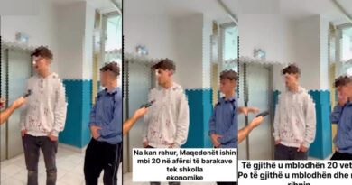 Dy shqiptarë sulmohen nga 20 tifozë të “Vojvodës” në Tetovë (VIDEO)