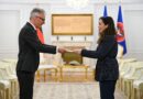 Presidentja Osmani pranoi letrat kredenciale nga ambasadori i ri i Gjermanisë, Rainer Rudolph
