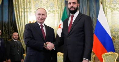 Putini ka pritur në Moskë presidentin e Sirisë, Al-Sharaa