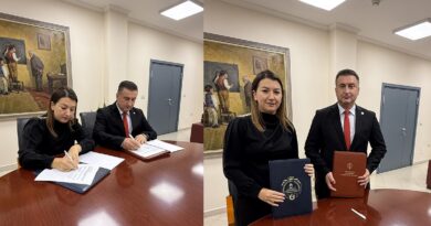 Universiteti i Tetovës dhe Universiteti i Elbasanit “Aleksandër Xhuvani” e forcojnë bashkëpunimin ndërinstitucional