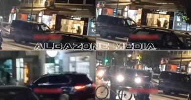Grabitje si në filma në qendër të Gostivarit! Hajdutët me kallashnikov plaçkisin dyqan ari (VIDEO)