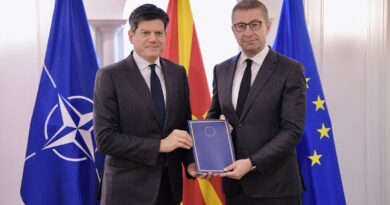 Mickoski: Maqedonia mbetet e përkushtuar ndaj rrugës evropiane, por pa standarde të dyfishta dhe pa presione politike (VIDEO)