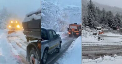 Shqipëria mbulohet nga bora, Rama publikon pamje nga pastrimi i rrugëve në aksin Qafë Thore-Theth
