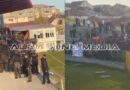 Huliganët maqedonas me thirrje raciste ndaj shqiptarëve: “Za shiptari gasna komora – dhoma gazi për shqiptarët” (VIDEO)