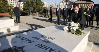 Kryeministri Kurti bëri homazhe në 36-vjetorin e rënies së dëshmorëve Afrim Zhitia dhe Fahri Fazliu