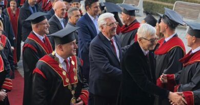 Lazim Destani merr pjesë në ceremoninë e 31-vjetorit të Universitetit të Tetovës
