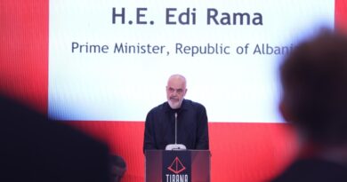 Forumi Ekonomik i Tiranës, Kryeministri i Shqipërisë Edi Rama fton investitorët e huaj në vendin tonë