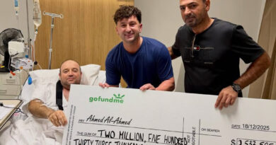 Mbi 43 mijë njerëz dhuruan për heroin e sulmit në plazhin australian – merr çek mbi 2.5 milion dollarë