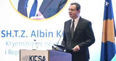 Kryeministri Kurti mori pjesë në Konferencën vjetore “Performanca industriale 2025, planet për mbështetjen e NVM-ve në vitin 2026”