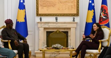 Presidentja Osmani priti në takim Presidentin e zgjedhur të Rotary International, z. Olayinka Hakeem Babalola