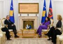 Presidentja Osmani takoi shefin e Misionit të OSBE-së në Kosovë, ambasadorin Gerard McGurk