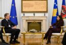 Presidentja Osmani priti në takim Përfaqësuesin e Posaçëm të BE-së për Dialogun Kosovë–Serbi, Peter Sørensen