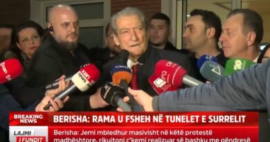 Tensionet në Tiranë, Berisha premton: Edi Rama kërkoi përleshje, përleshje do të ketë!