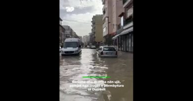 Përmbytje në Durrës, Lezhë dhe Kukës – Pezullohet mësimi, nis evakuimi i familjeve