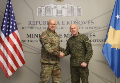 Komandanti i FSK-së priti në takim Drejtorin e Ushtrisë së Gardave Kombëtare të SHBA-së