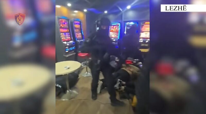 Policia finalizon operacionin “Fishat” në Lezhë: Goditet kazino e paligjshme dhe arrestohet përgjegjësi i saj