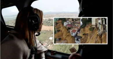 Kryeministrja italiane, Meloni sheh dramën nga helikopteri – Pa se si qyteti në Sicili po ‘shkatërrohej’ nga rrëshqitja e dheut