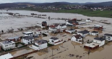 Droni i Reuters-it tregon gjendjen e rëndë nga përmbytjet në Kosovë