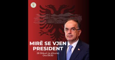 Presidenti i Shqipërisë, Bajram Begaj, viziton Tetovën më 28 shkurt