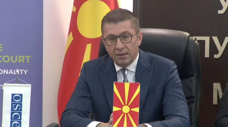 Ligji për përfaqësim të drejtë, Mickoski: Javën e ardhshme kalon në Qeveri