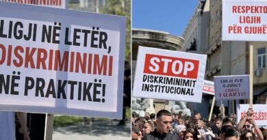 “Ligji në letër, diskriminim në praktikë”/ studentët “pushtojnë” Shkupin