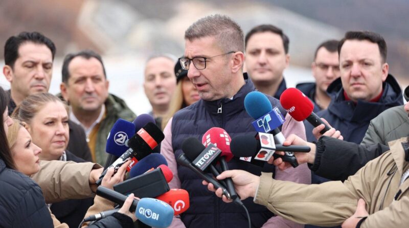 Mickoski: Ndërtimi i Korridorit 8 dhe Korridorit 10D po zhvillohet sipas dinamikës së parashikuar