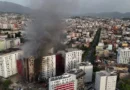 Zjarri i frikshëm që përfshiu pallatin 12-katësh pranë QSUT-Tiranë, shihni pamjet me dron (Video)
