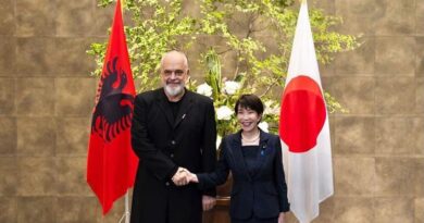 Kryeministrja e Japonisë: Mbështesim fuqishëm anëtarësimin e Shqipërisë në BE. Rama: Bashkëpunim i fortë për stabilitetin dhe vizionin Indo-Paqësor