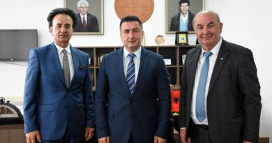 Rektori i UT-së i priti në takim Ambasadorin e Paqes z. Tahir Shabani dhe Konsullin e Nderit z. Zaim Jashari