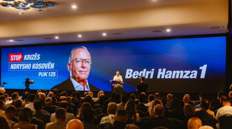 Hamza: Më 7 qershor, bashkë do ta ndalim krizën dhe do ta bëjmë kthesën e madhe për Kosovën