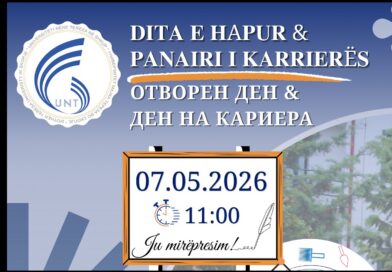 Dita e hapur dhe panairi i karrierës në UNT me nisjen e portalit të karrierës