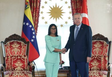 Presidenti turk Erdoğan pret në Stamboll presidenten në detyrë të Venezuelës