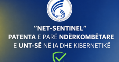 PUBLIKOHET PATENTA E PARË NDËRKOMBËTARE E UNT-SË
