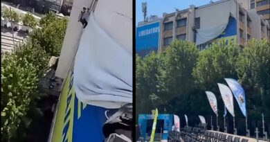 Deklarata e Zelenskyt, Prishtina heq mbishkrimin “Free Ukraine”: Shteti i Kosovës duhet të respektohet