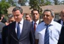 Kryeministri Albin Kurti viziton kampusin e ri të UNT-së, rektori Bekim Fetaji e njoftoi me progresin e punimeve