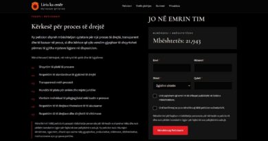 Platforma “Liria ka emër” ka nisur një peticion qytetar pas vendimit të Gjykatës Speciale ndaj ish-krerëve të UÇK-së
