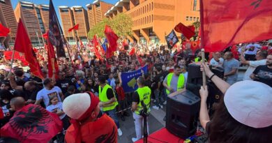 Protesta kundër aktgjykimit të Speciales në Shkup, Gjenevë, Oslo, Melburn, Graz dhe Treviso