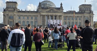 Protestë e platformës “Liria ka Emë” dhe diasporës shqiptare në Berlin